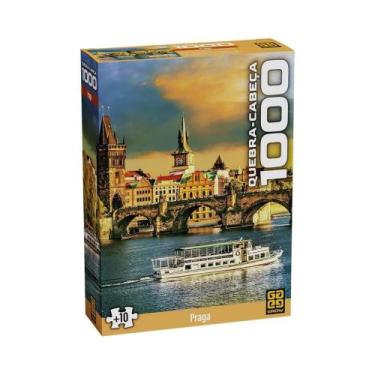 Imagem de Quebra-cabeça 1000 peças Praga Grow - 03948