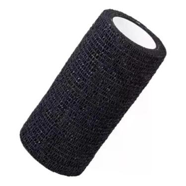 Imagem de Bandagem Elástica Flexivel Autoaderente 10cmx4,5m - FWC, Preto