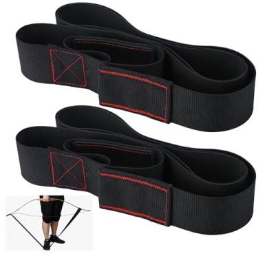 Imagem de Maasechs 2 peças de longarina de arco recurvo para tiro com arco longarina muito longa para instalar laços cordão facilmente laços recurvos acessórios tradicionais e arcos longos