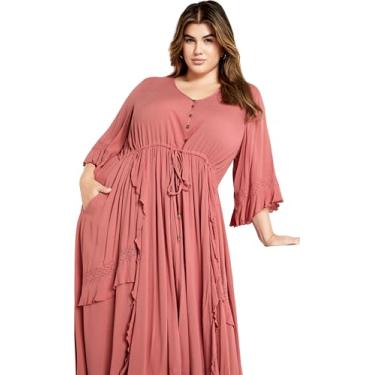 Imagem de City Chic Women's Apparel Vestido feminino City Chic Plus Size Cadence, Jacarandá, 26 Plus