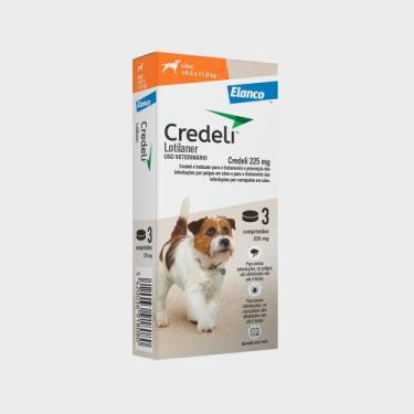 Imagem de Credeli Antipulgas E Carrapatos Cães 5,5 A 11kg C/3 Comprimidos - Elan