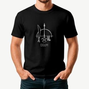 Imagem de Camiseta Masculina Algodão Premium OGUM-Masculino