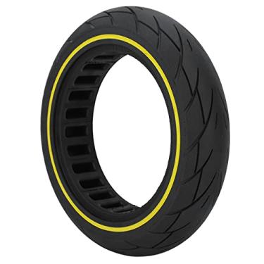 Imagem de KIMISS Substituição de Pneus Sólidos 10x2.125 para Scooters Elétricos - Design de Favo de Mel para Rodas Dianteiras e Traseiras G30