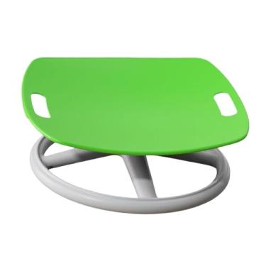 Imagem de YWJLQH Cadeira Giratória Infantil, Cadeira Oscilante, Brinquedo Educativo Sensorial para Meninos, Meninas E Adolescentes, Presente de Aniversário, Verde, Tamanho real