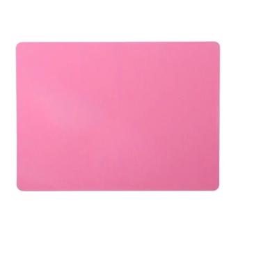 Imagem de 1 tapete de silicone grande para artesanato, moldes de fundição de joias, tapete de silicone multiuso, reutilizável, impermeável, resistente ao calor, jogo americano de grau alimentício - rosa