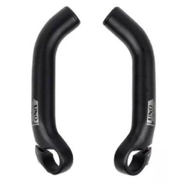 Imagem de Bar Ends BEF1S Longo Curvo - UNO Preto-Unissex