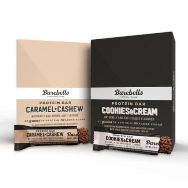 Imagem de Barra de Snack Barebells Caramelo, Castanha de Caju e Cookies 24 Unida