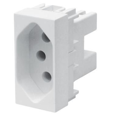 Imagem de Módulo Tomada 2p+t 20a 250 Volts Elegance - 2239 - Fame Tomada 2p+t 20a-250v Elegance Fame 092.2239.3
