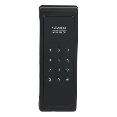 Imagem de Fechadura Digital Sobrepor Senha Preto - Silvana