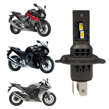 Imagem de Lâmpada de Led Pk20 H4 Nano Headlight Potente Branco Frio 6000K Farol 