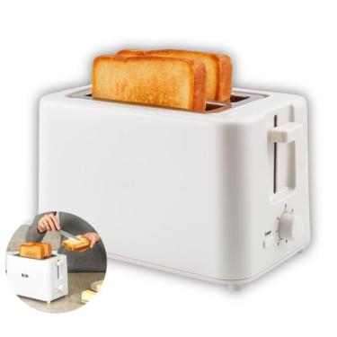 Imagem de Torradeira de Pão Elétrica 6 Níveis de Tostagem e Coletor de Migalhas 