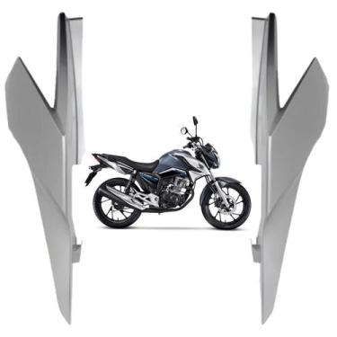 Imagem de Carenagem Tampa Traseira Rabeta Lateral Honda Cg Titan 160 Cinza Embar