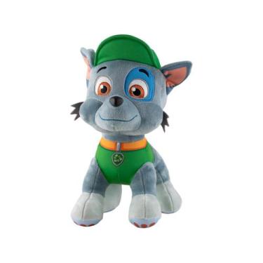 Imagem de Pelúcia Paw Patrol 30 cm Pelúcia Rocky 12 - Sunny Brinquedos, Verde, A