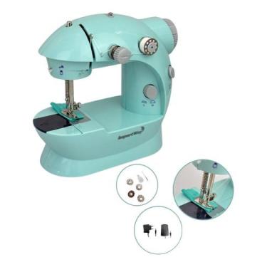 Imagem de Mini Máquina Costura Azul Portátil Iwmc507az - Importway