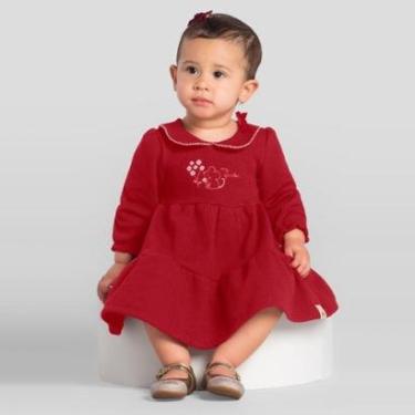 Imagem de Vestido bebê menina texturizado Mundi-Unissex