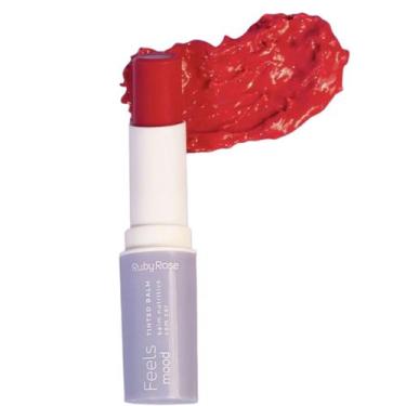 Imagem de Batom tinted balm nutritivo com cor feels mood ruby rose t30 red, T30 
