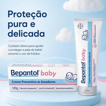 Imagem de Bepantol Baby Creme para Assaduras 120g Bayer Pomada