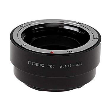 Imagem de Adaptador de montagem de lente Fotodiox Pro, para lente Rollei 35mm para câmeras sem espelho Sony NEX E-Mount