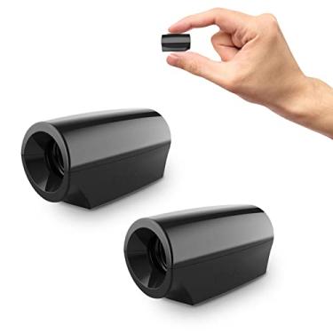 Imagem de Dispositivo de apitos Elook Deer Warning para carro, economize apito de cervo com fita dupla face de acrílico atualizada, tamanho mini, 2 pacotes