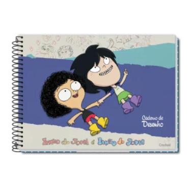 Imagem de Caderno De Desenho Irmão Do Jorel 275 X 200mm 80 Folhas Credeal