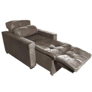 Imagem de Poltrona do Papai Retrátil e Reclinável Madri Marrom