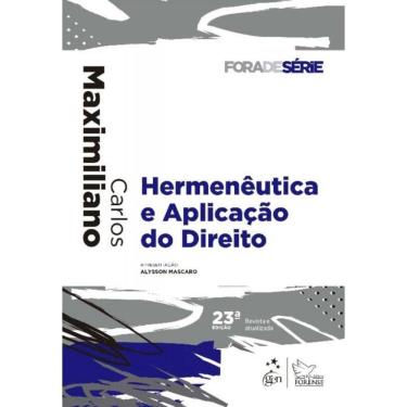 Imagem de Colecao Fora De Serie - Hermeneutica E Aplicacao D