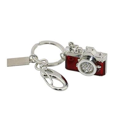 Imagem de 32 GB Câmera Vermelha Modelo USB Flash Drive PenDrive U Pen Drive USB Drive USB Flash Disk Memory Stick USB Cartão Flas
