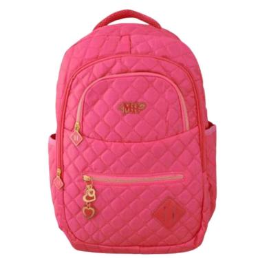 Imagem de Mochila Escolar Juvenil Feminina Alças Acolchoadas-Feminino