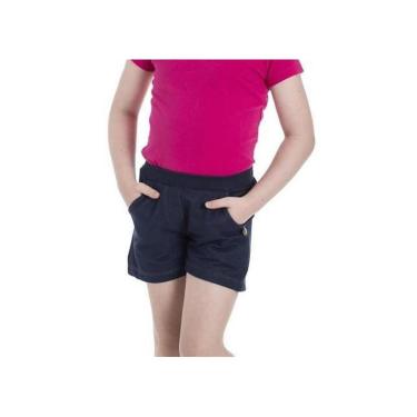 Imagem de Short Infantil Em Cotton Jeans - Gueda-Feminino