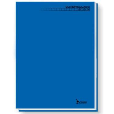 Imagem de Caderno Pedagógico C.D. Brochura 1X1cm Tamoio - Quadriculado Azul Clar
