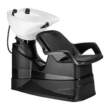 Imagem de Lavatorio Para Salao De Beleza Champ Cuba De Porcelana Dompel preto