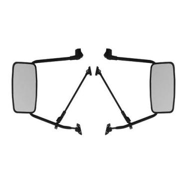 Imagem de Espelho Retrovisor Vw Worker 13.130 Completo Plano Par - Bepo