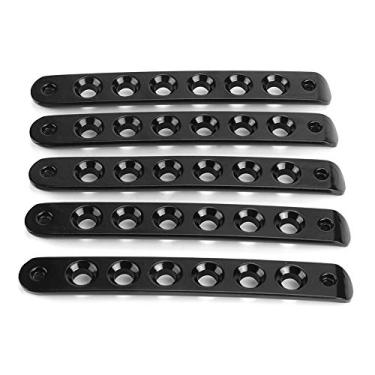 Imagem de Maçaneta de Porta Lateral de Metal, Inserção e Botões de Pressão, Capa para Jk/ilimitado 07-18