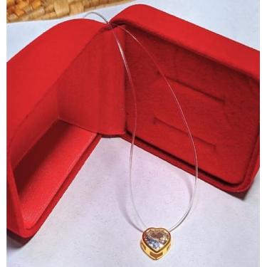 Imagem de Colares Colar Gargantilha Feminino/ Masculino Pingente Cruz Fé Vida Pé