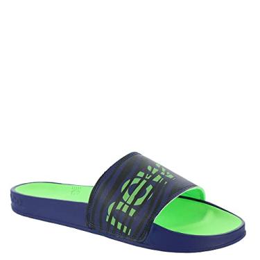 Imagem de New Balance Sandália Slide masculina 200 V1, Victory Azul/Vibrante Primavera/Eclipse, 5
