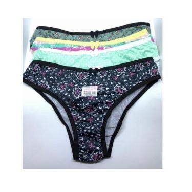 Imagem de Calcinha Tanga Poliflex Estampada G - Famy - 100% Cristão