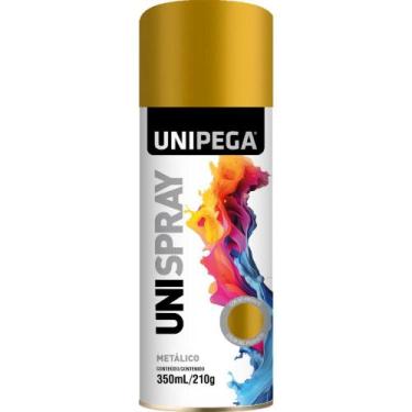 Imagem de Spray ouro 350ml unipega - 000245