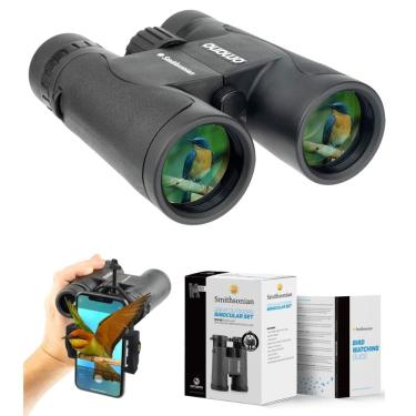 Imagem de Binóculos Omano Smithsonian 10x42 para observação de pássaros
