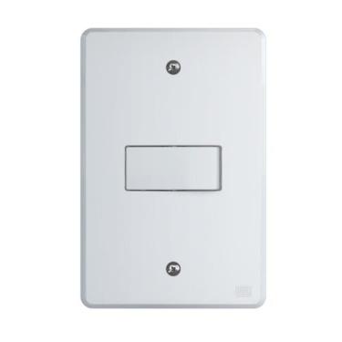 Imagem de Conjunto Interruptor 4x2  - WEG, 1 Tecla Simples 10A 250V