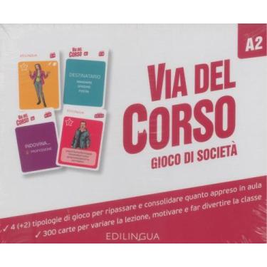 Imagem de Via Del Corso A2 - Gioco Di Società - Edilingua Edizioni