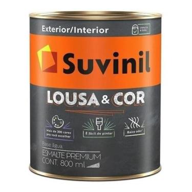 Imagem de Tinta Lousa E Cor Suvinil Preto 900Ml