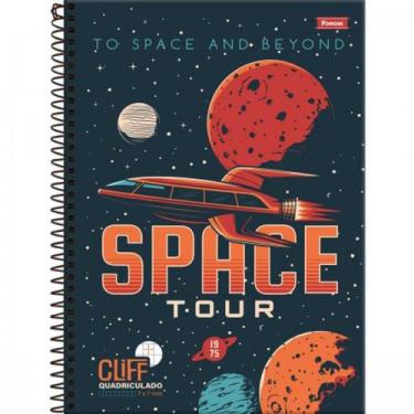 Imagem de Caderno 01X1 Capa Dura CLIFF Masculino 80 Folhas Pacote com 04 - Foron