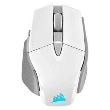 Imagem de Mouse Gamer Corsair M65 Ultra 26000 DPI Sem Fio RGB, branco