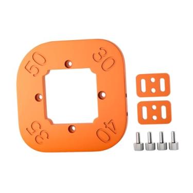 Imagem de Generic Ferramenta para trabalhar madeira, roteador, modelo de raio de canto para ferramenta de corte de canto suave, pequeno gabarito de raio de modelo de, R30 a R50