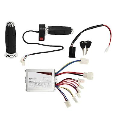 Imagem de Kit de Conversão de Bicicleta Elétrica, 36V 500W Bicicletas Elétricas Controlador Escovado Interruptor de Ignição Universal para Bicicletas Elétricas