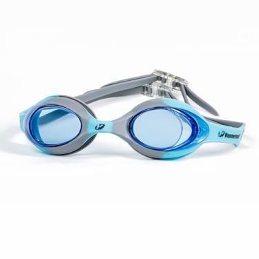 Imagem de Óculos de Natação Spectrum Jr, Hammerhead, Infantil, Azul/Aqua-cinza