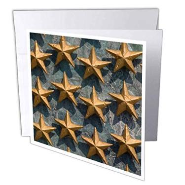 Imagem de 3dRose Memorial da Segunda Guerra Mundial Washington DC dos EUA - Cartões comemorativos, 15 x 15 cm, conjunto de 6 (gc_143550_1)