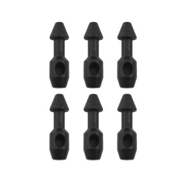 Imagem de JianLing 6 peças de acessórios de mangueira de arma de peixe, braço de garfo, conjunto de pulseira de couro de 31 mm, encaixes de ponta em forma de T, plugue de plugue de plástico com arpão,