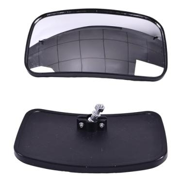 Imagem de YUXSOUQ Espelho retrovisor de 10 cm x 20 cm compatível com minicarregadeira compatível com capa, Bobcat, Mustang, Cat e mais, espelho universal para minicarregadeira