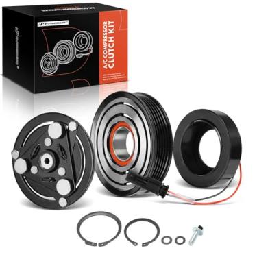 Imagem de A-Premium Kit de embreagem de compressor de ar condicionado compatível com Chevrolet Equinox 2018-2021, Colorado 2015-2021 e GMC Terrain 2018-2021, Canyon 2015-2021, 1,5L 2,5L